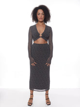 Load image into Gallery viewer, 03 PRINT MESH SKIRT
