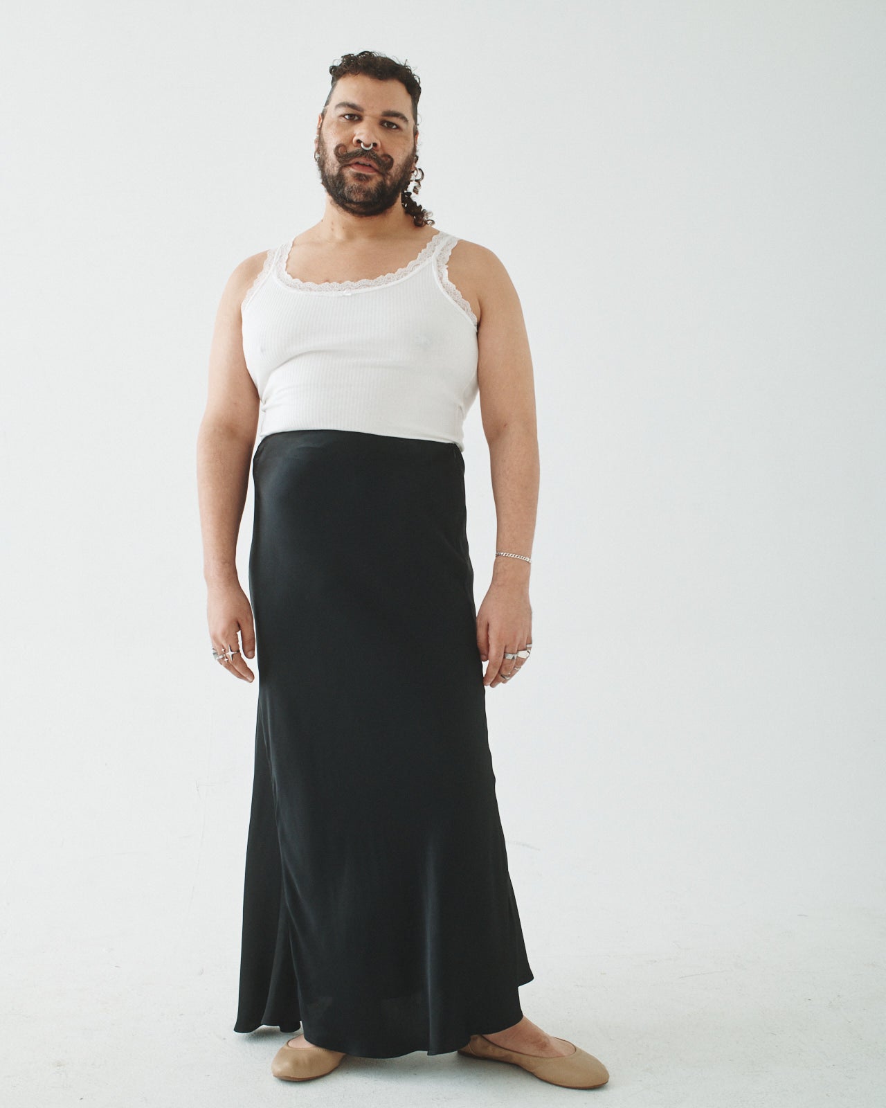 09 SATIN MAXI SKIRT | T.W.I.N. (That's What I Need)