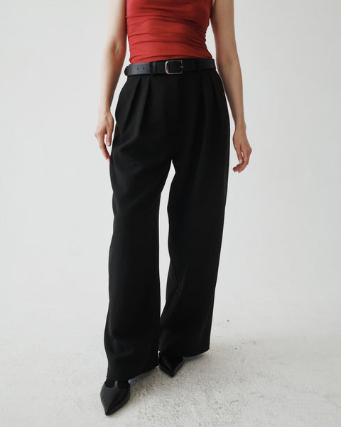 10 PLEATED WIDE LEG TROUSER | T.W.I.N. (That's What I Need)