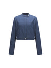 NAVY JACQUARD