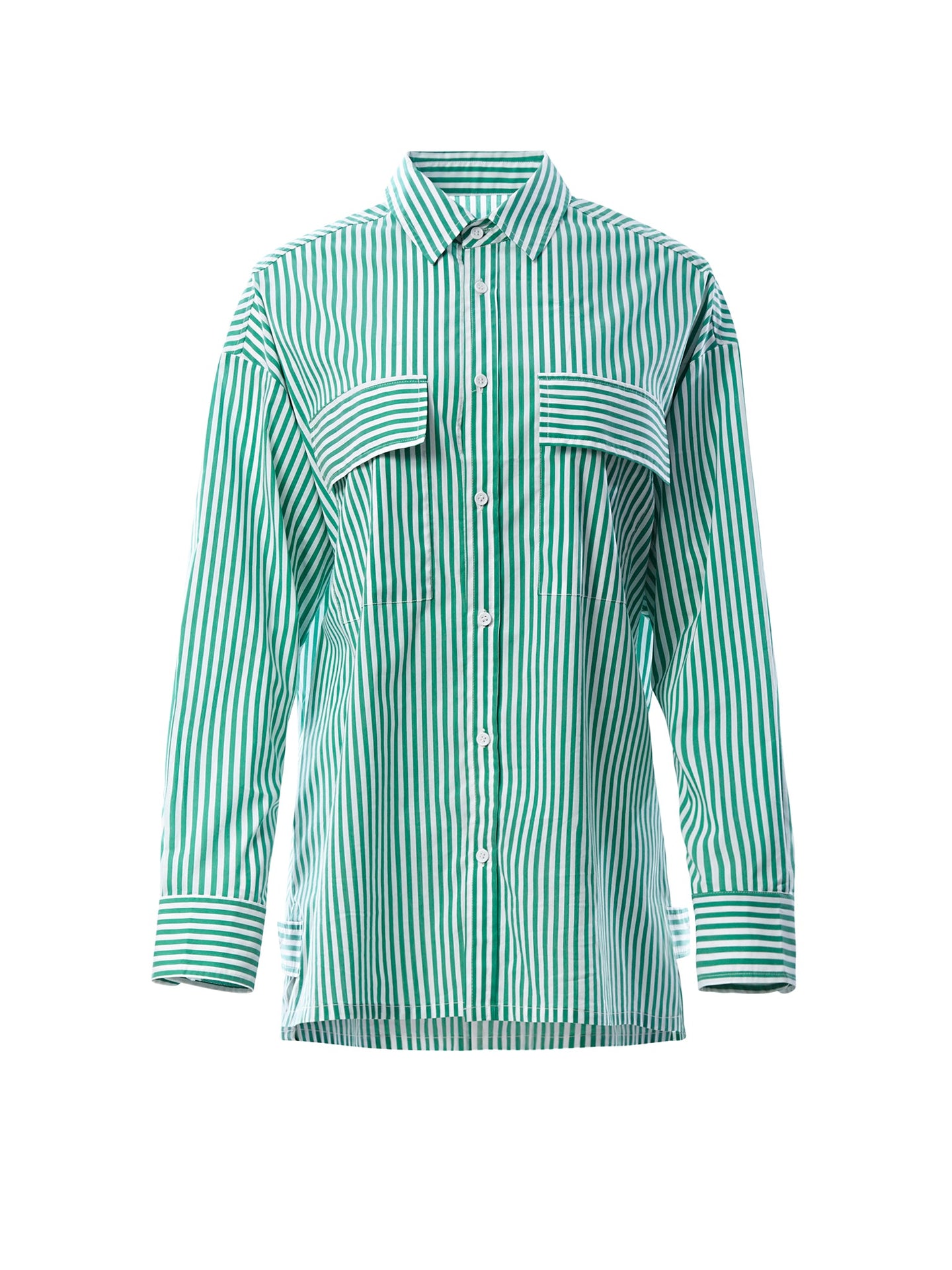 03 STRIPED UTILITY SHIRT
