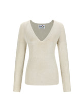 Load image into Gallery viewer, 07 SPARKLE V-NECK SWEATER
