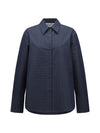 NAVY/BROWN STRIPE