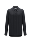 NAVY PINSTRIPE