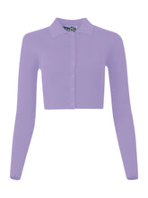 Load image into Gallery viewer, 02 CROPPED COLLARED CARDIGAN
