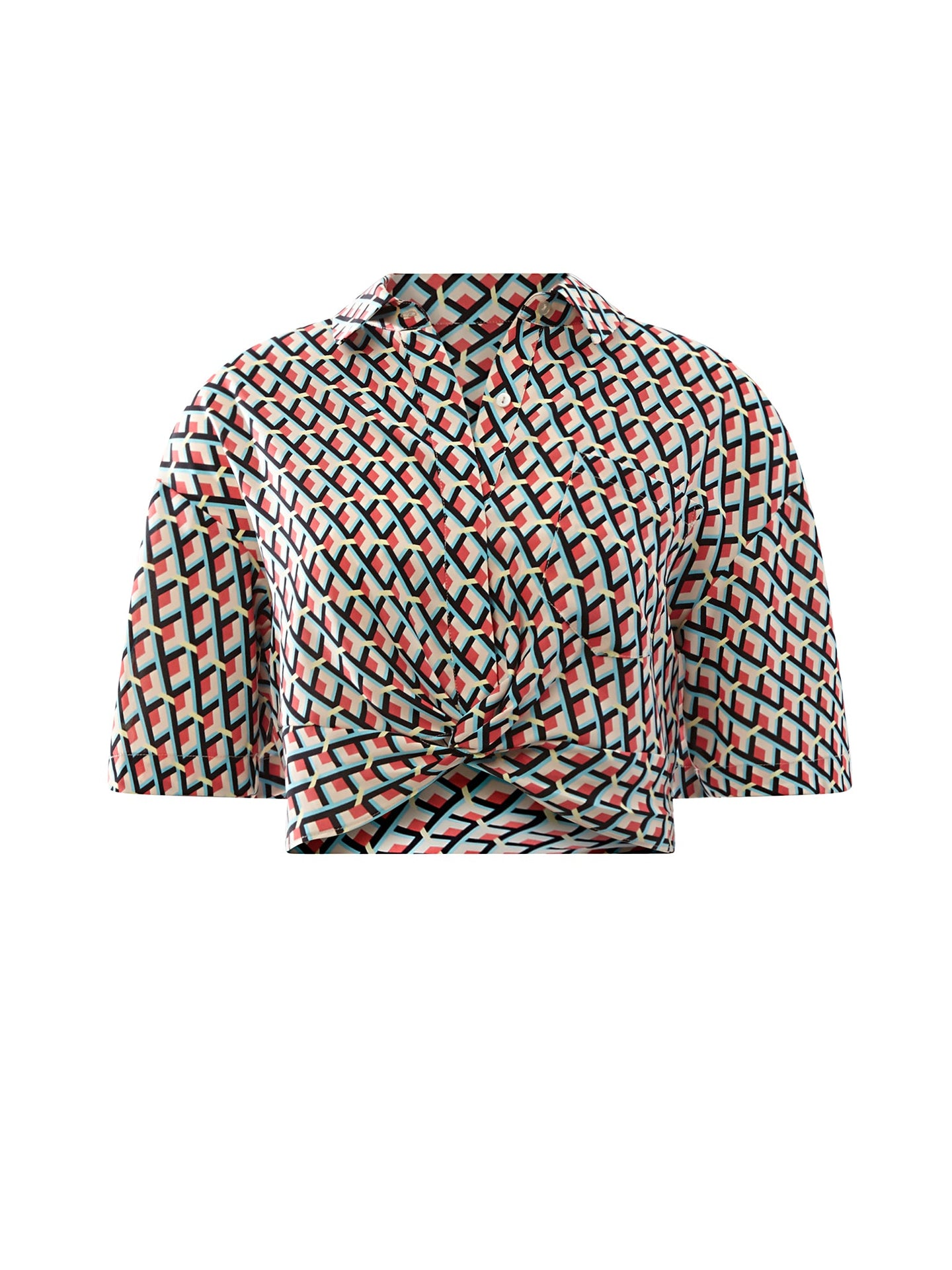 03 DIAMOND KNOT CROP TOP