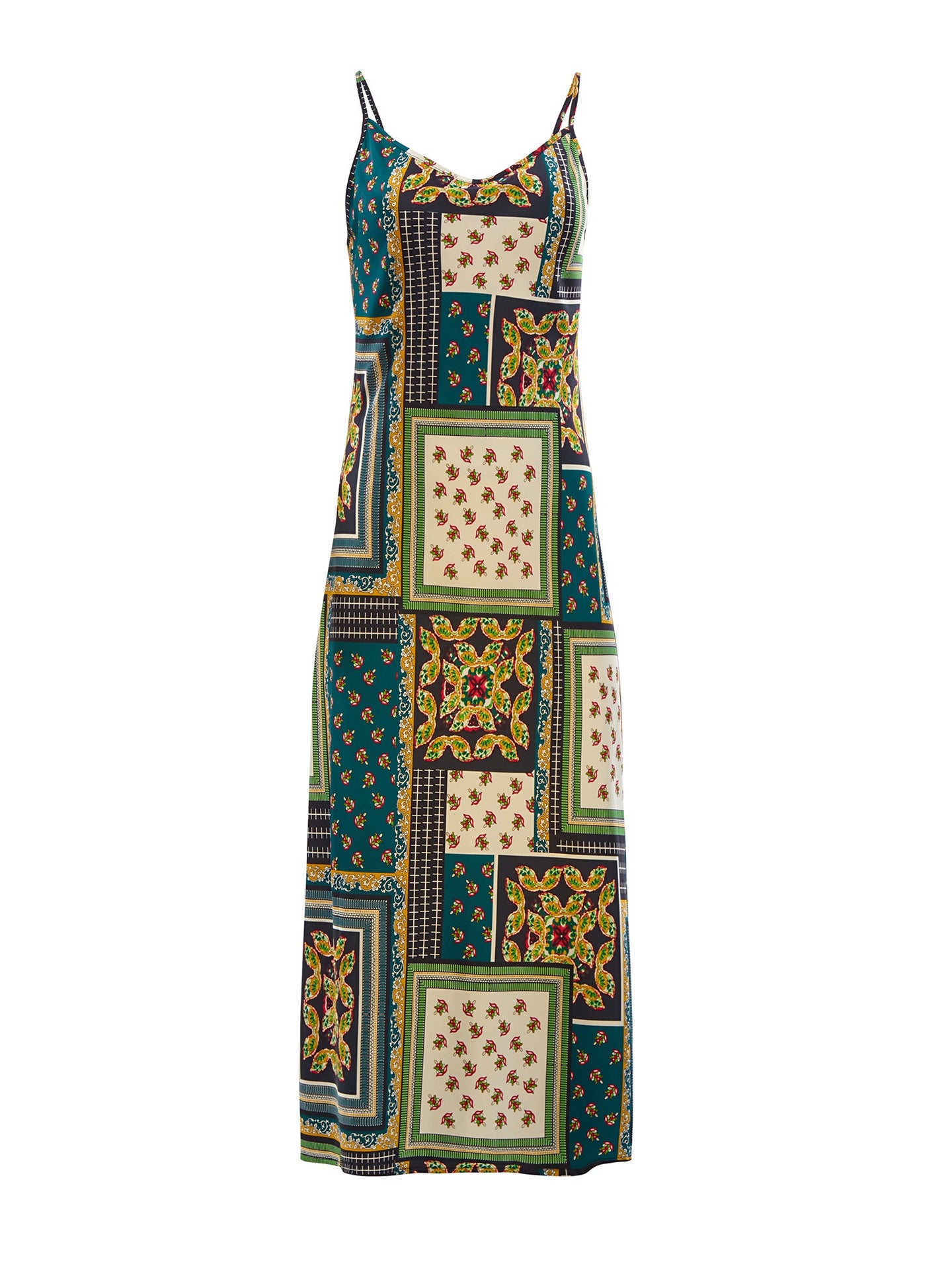 05 BANDANA SLIP DRESS