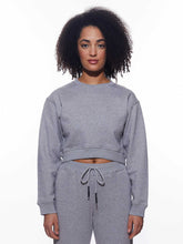 Load image into Gallery viewer, 02 FRENCH TERRY CROPPED SWEATSHIRT
