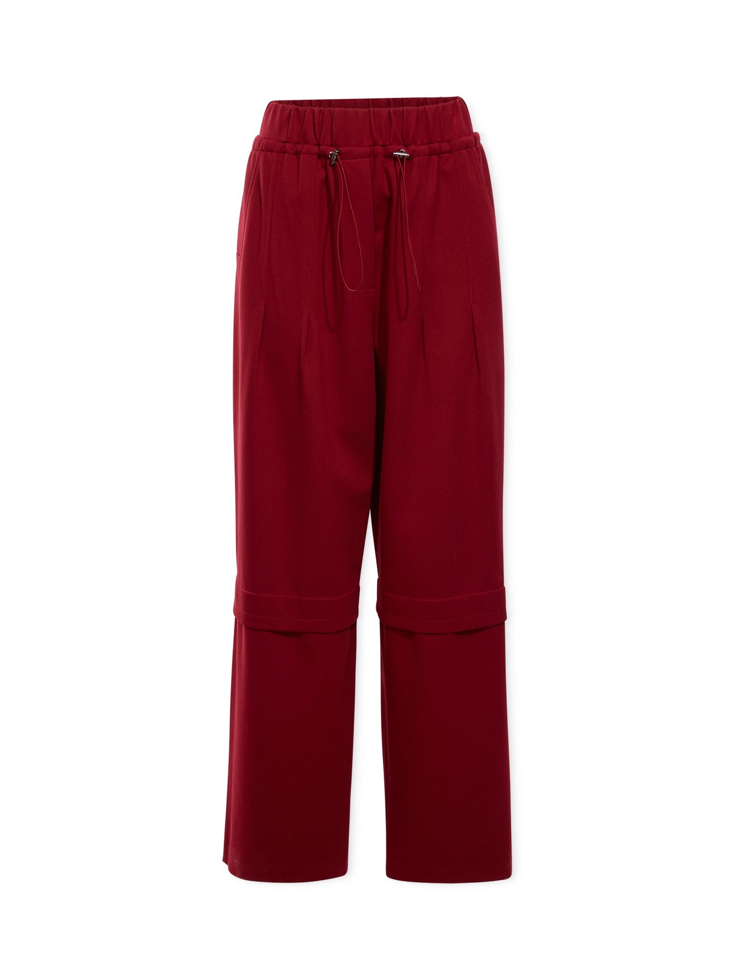02 KNIT PLEATED TROUSER