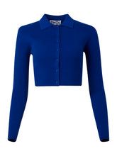 Load image into Gallery viewer, 02 CROPPED COLLARED CARDIGAN
