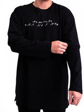 Load image into Gallery viewer, 02 BRAILLE LAYERED T-SHIRT
