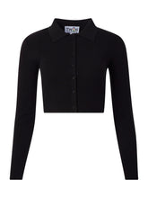 Load image into Gallery viewer, 02 CROPPED COLLARED CARDIGAN

