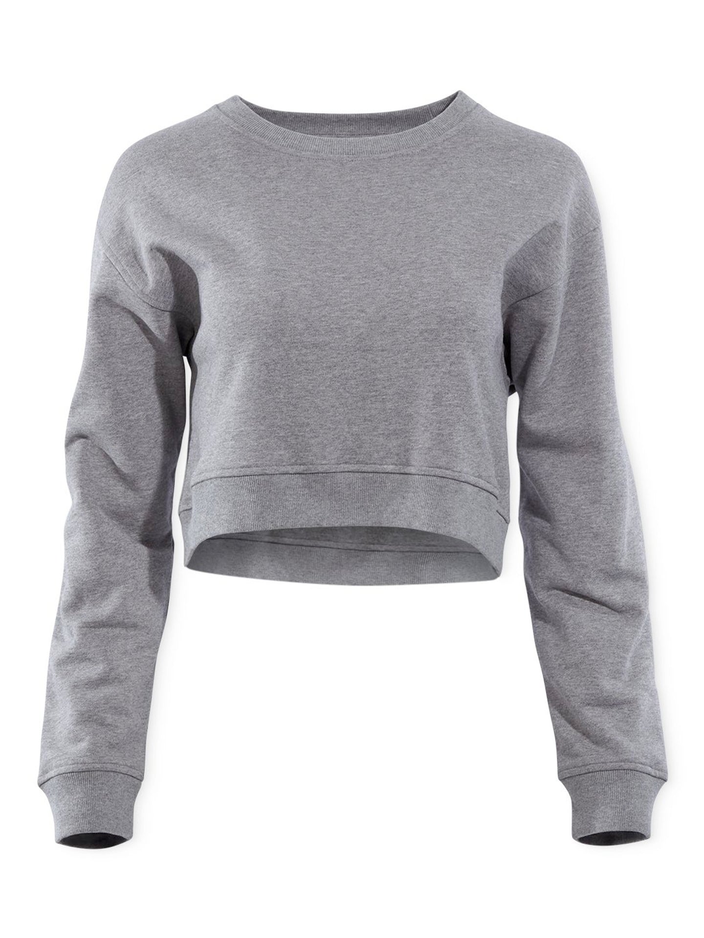 02 FRENCH TERRY CROPPED SWEATSHIRT